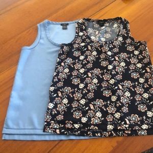 Pair Ann Taylor Petite Tanks, XSP